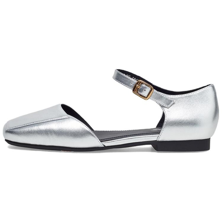 

Туфли женские повседневные Women's Casual Shoes Women's Low-Top Bata, серебряный