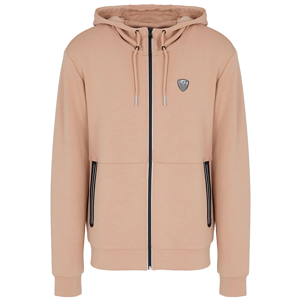 

Толстовка EA7 EMPORIO ARMANI 8NPM20_PJ4EZ full zip, коричневый