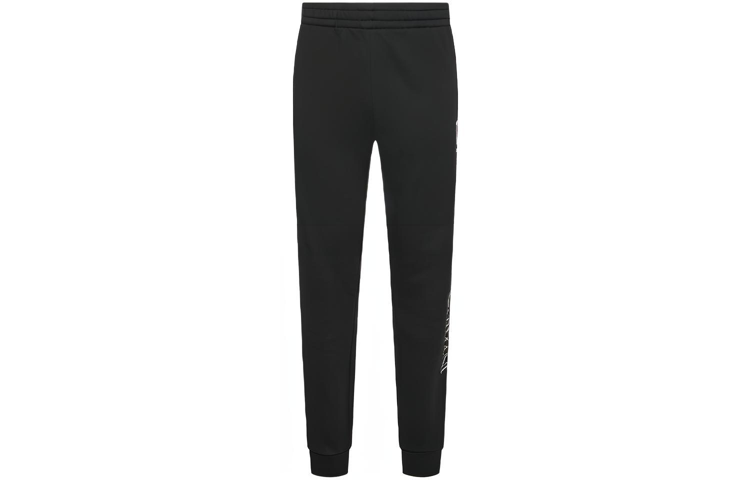 EMPORIO ARMANI Эй-Эй-Севен Вязаные спортивные брюки мужские черные — фото 3
