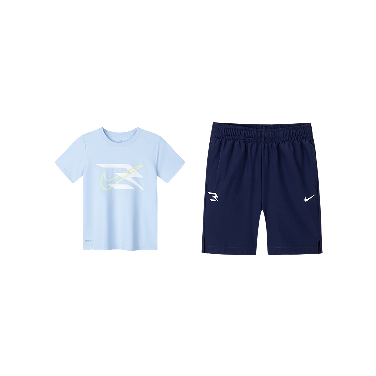 Повседневный спортивный костюм 3Brand 2 предмета для детей Nike, белый — фото 4
