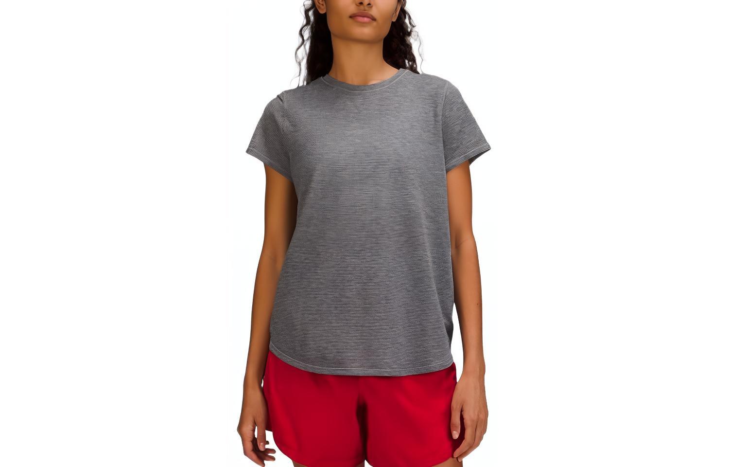 

Футболка женская Lululemon, Gull Gray/Gull Grey