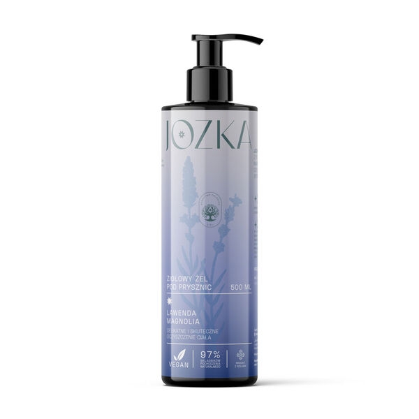 

Травяной гель для душа Лаванда Магнолия, 500 мл Jozka Basic shower gel