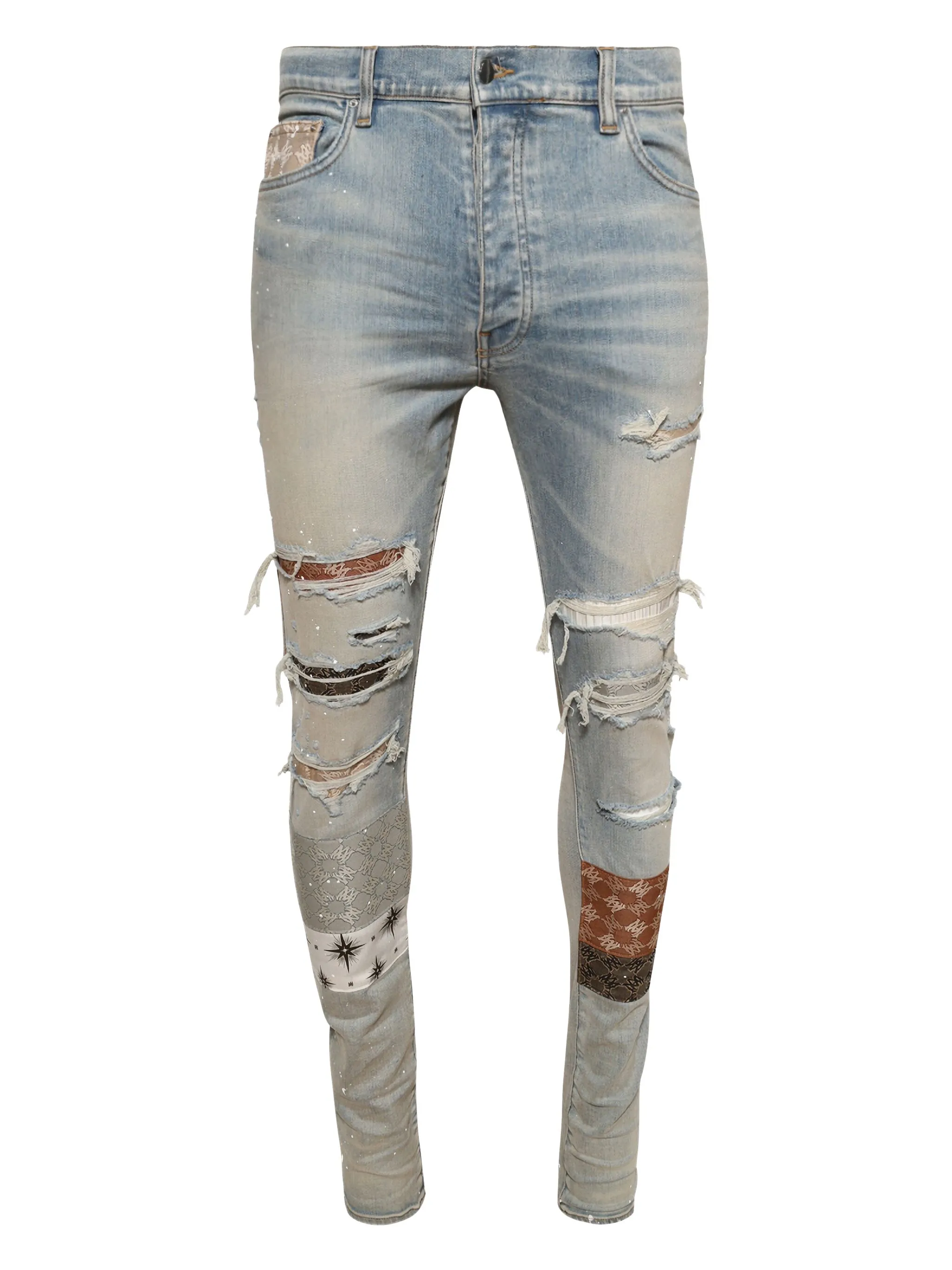 

Джинсы MA Quad Artpatch Amiri, синий