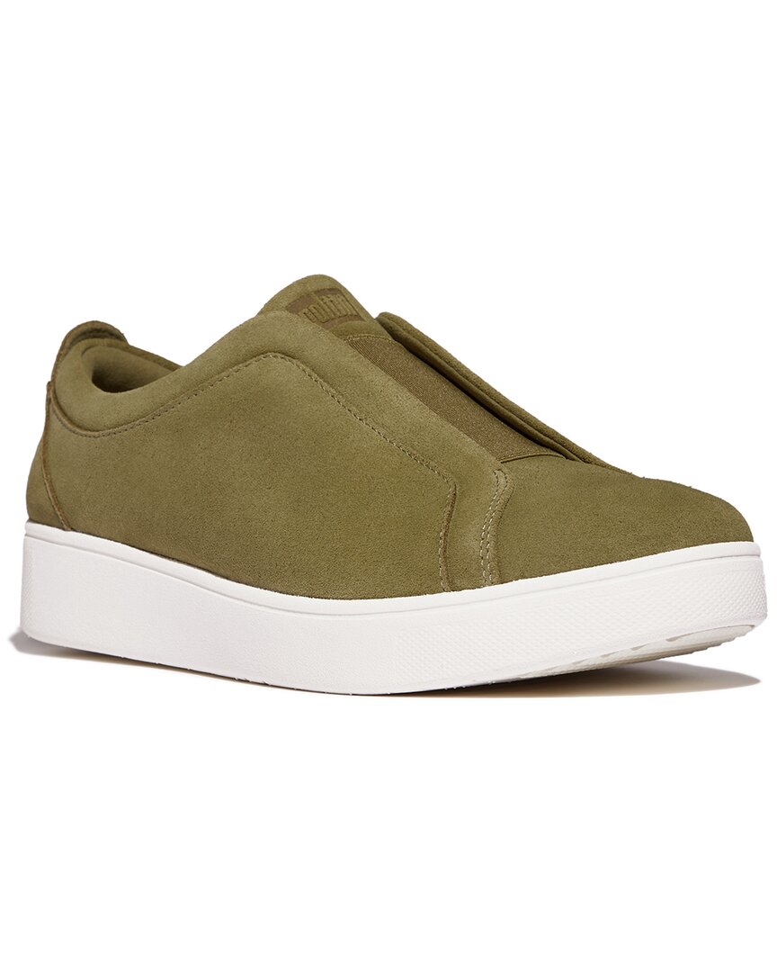 FitFlop Rally кроссовки из замши, зеленый