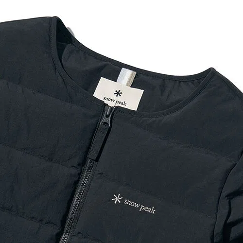 Детская лёгкая пуховая куртка Land тёмно-угольного цвета от Snowpeak Apparel Kids — фото 3