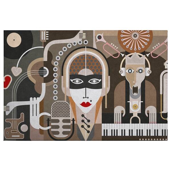 

Фреска A.S. Création Wall Of Sound I цвет braun/weiß