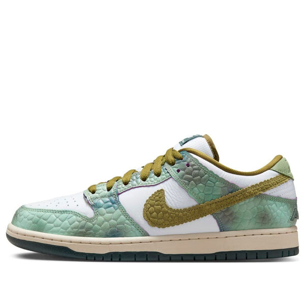 

Кроссовки x alexis sablone sb dunk low Nike, зеленый