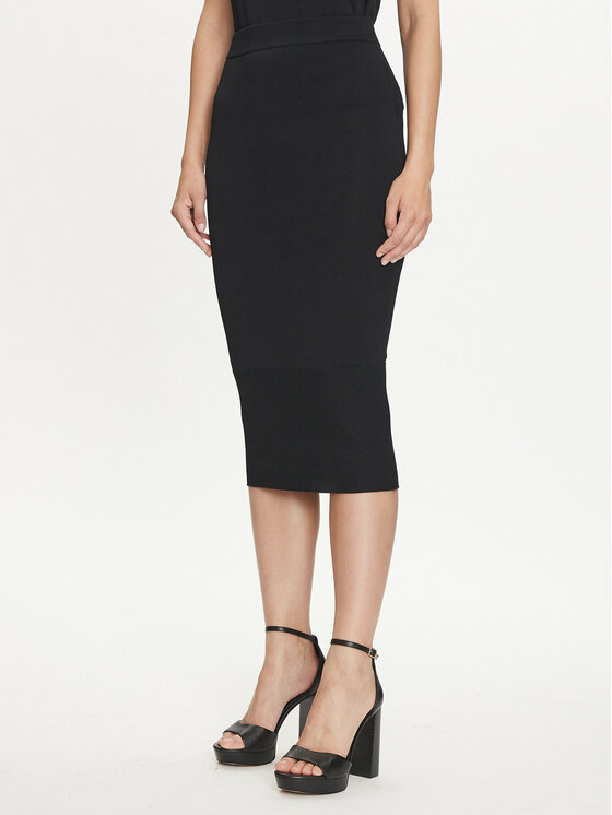 

Юбка-карандаш slim fit 6DYN1D YMH6Z 1200 Armani Exchange, черный