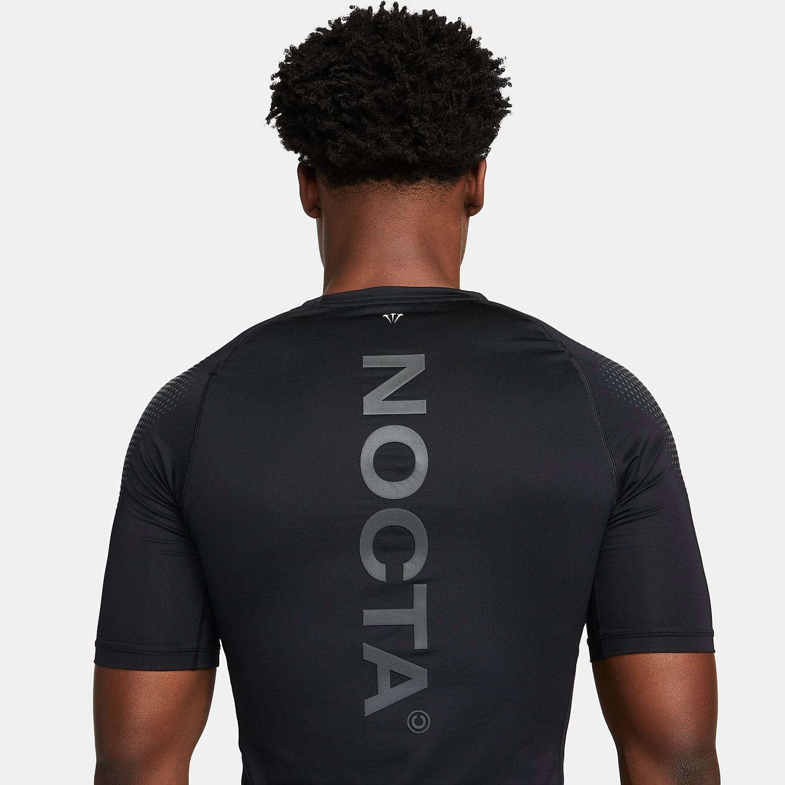 Топ Nike x NOCTA Drake Basketball Short Sleeve Inner Top 'Black' — фото 4