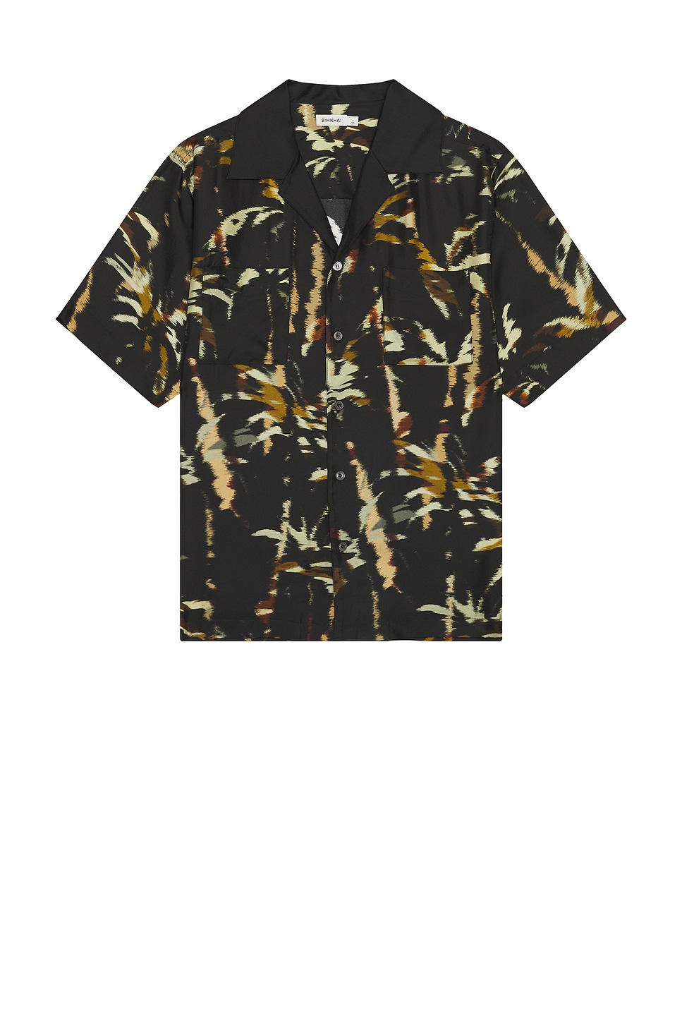 

Рубашка Коннора Кэмпа SIMKHAI, цвет Windswept Palm Print