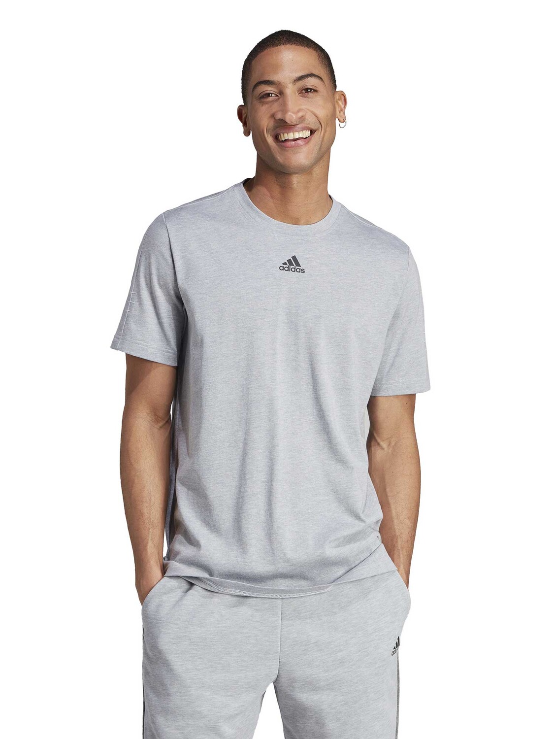 

Футболка Adidas Sportswear Melange, серый