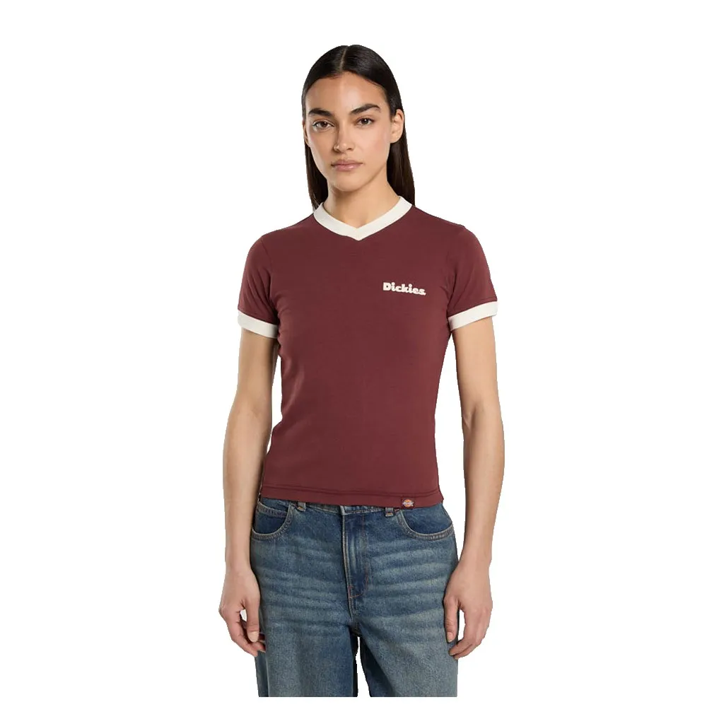 

Футболка с коротким рукавом Dickies Slayden Ringer, красный