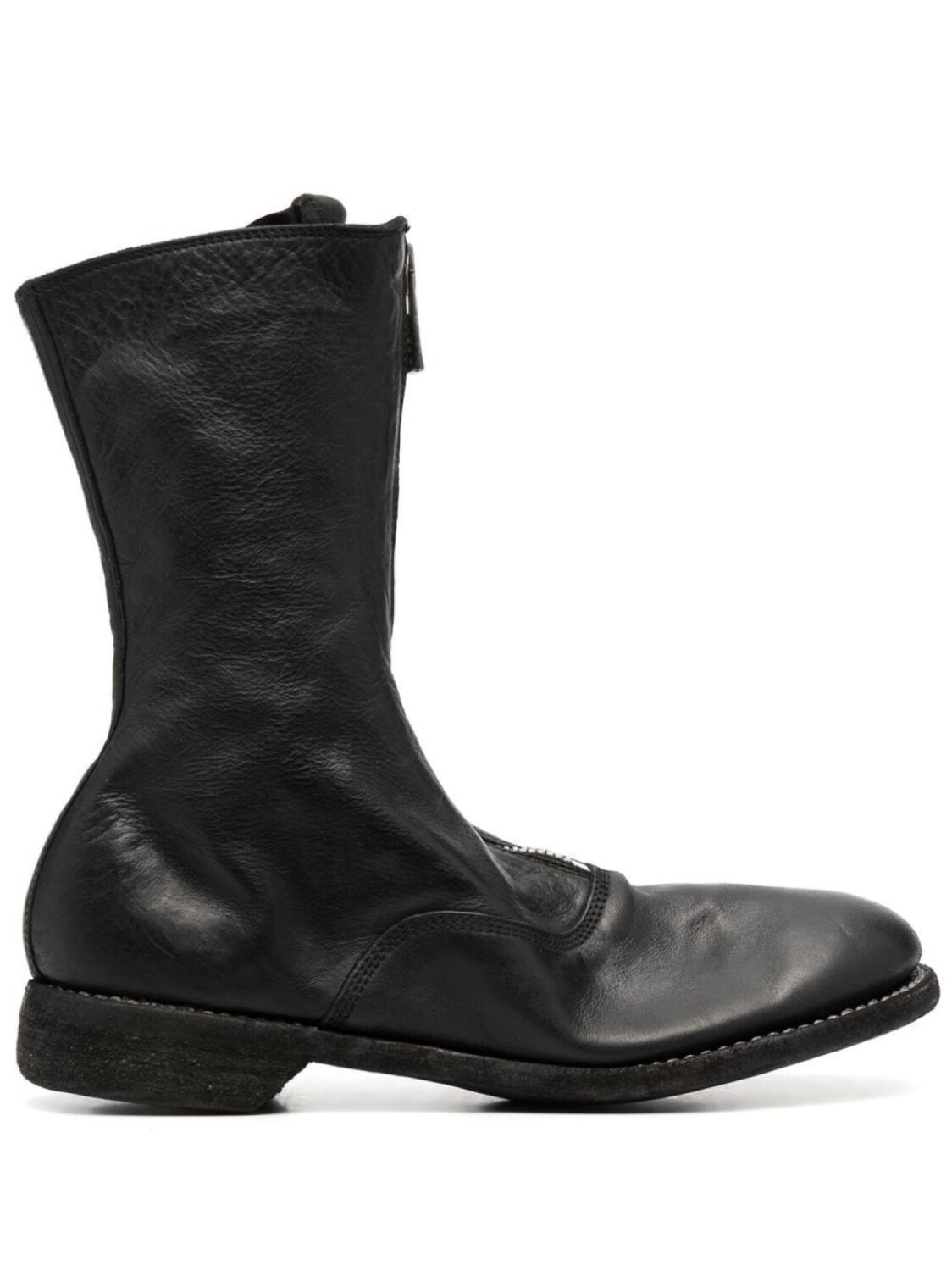 

Guidi сапоги с закругленным носком, черный