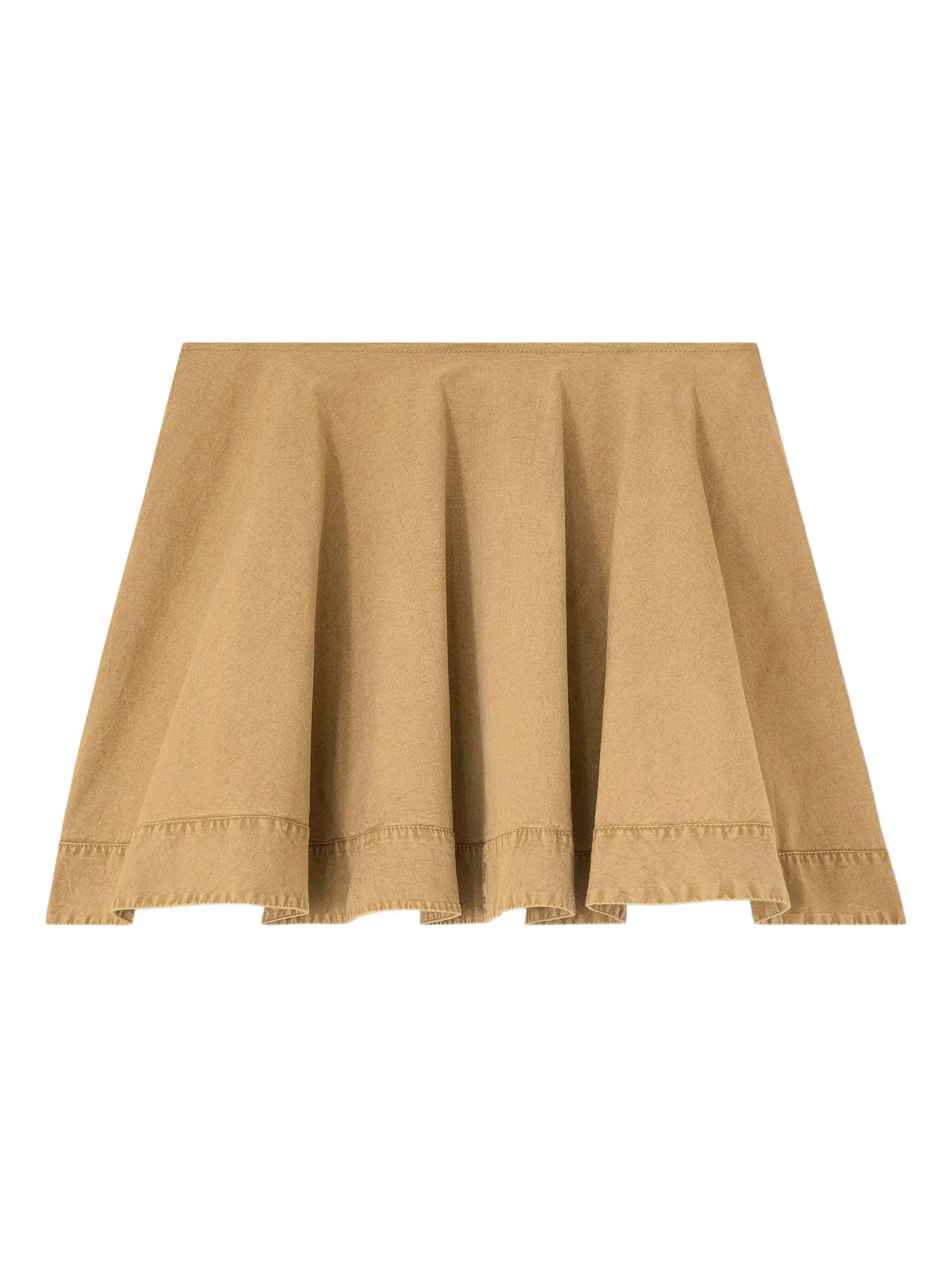 

Юбка мини Ganni, бежевый