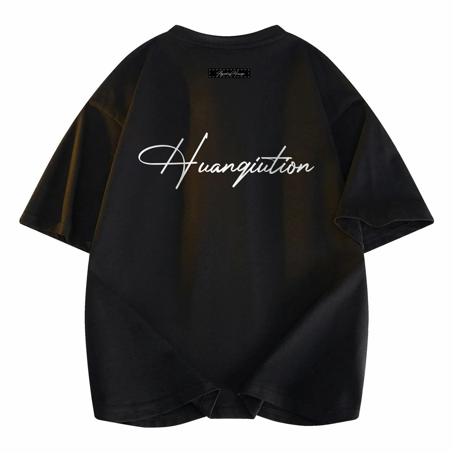 

Футболка с коротким рукавом унисекс HUANQIU, черный