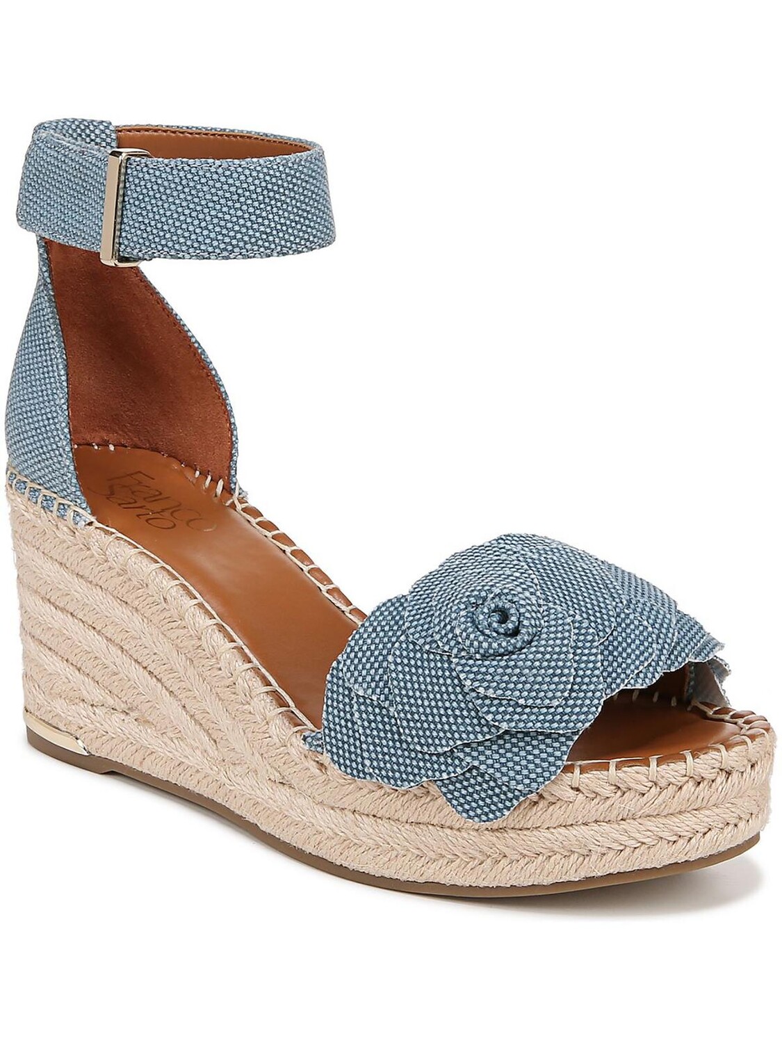 

Женские регулируемые трикотажные эспадрильи L-Clemens6 Franco Sarto, цвет Denim Fabric