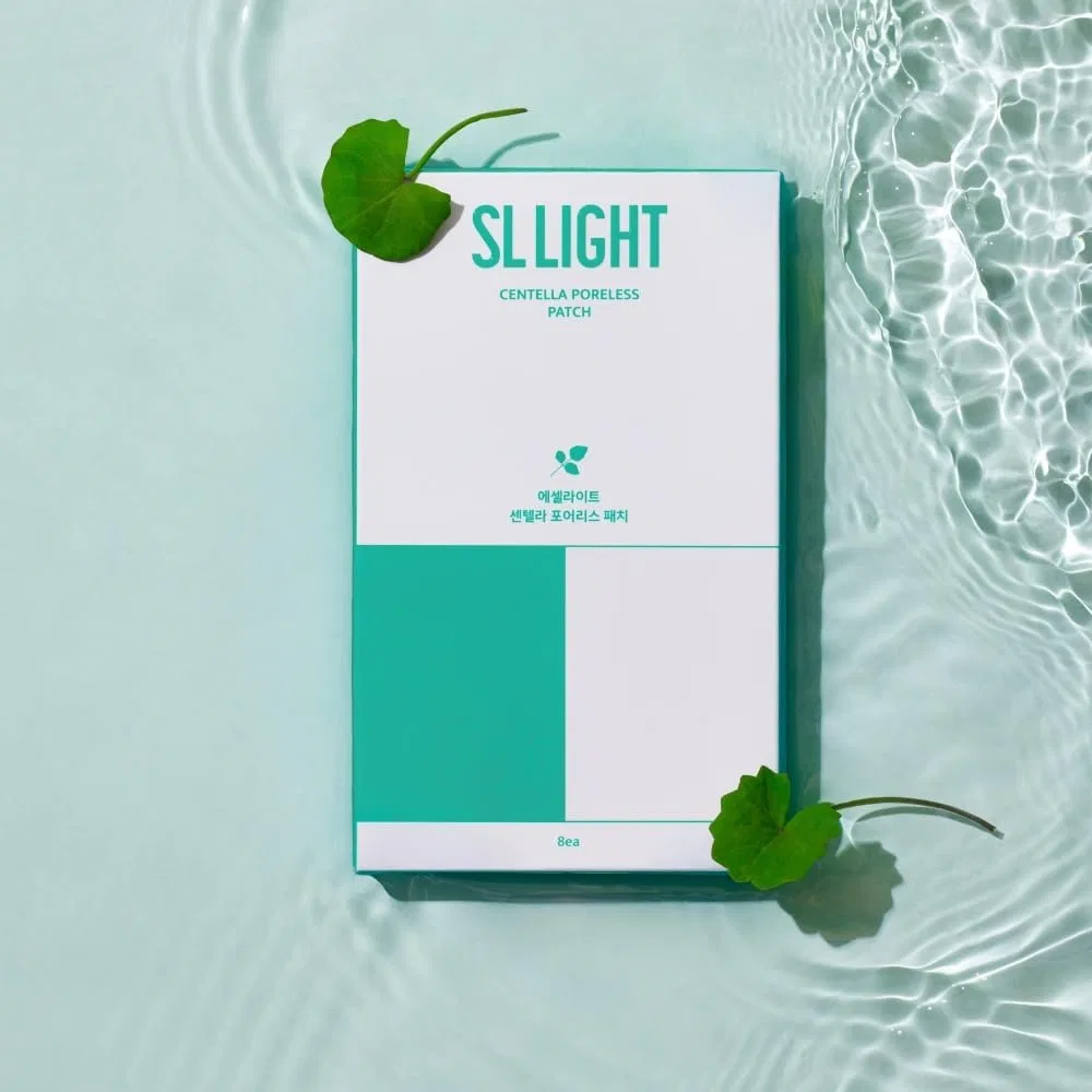 Патчи для лица Centella Pore Less, 8 шт, Sllight, сужающие поры, контроль себума — фото 2