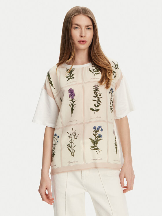 

Футболка свободного кроя Pampas 2515941082 Weekend Max Mara, белый