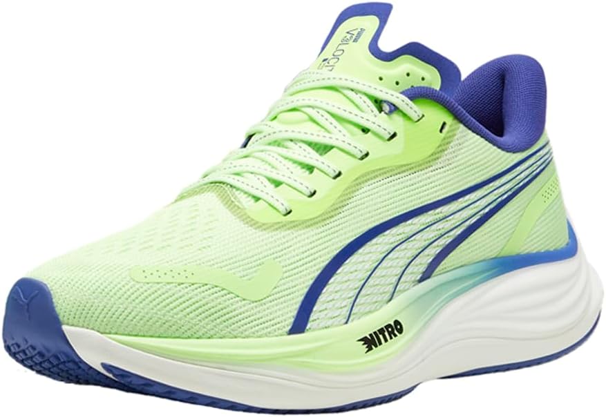 Мужские кроссовки для бега Puma Velocity Nitro 3, Fizzy Apple/Lapis Lazuli — фото 2