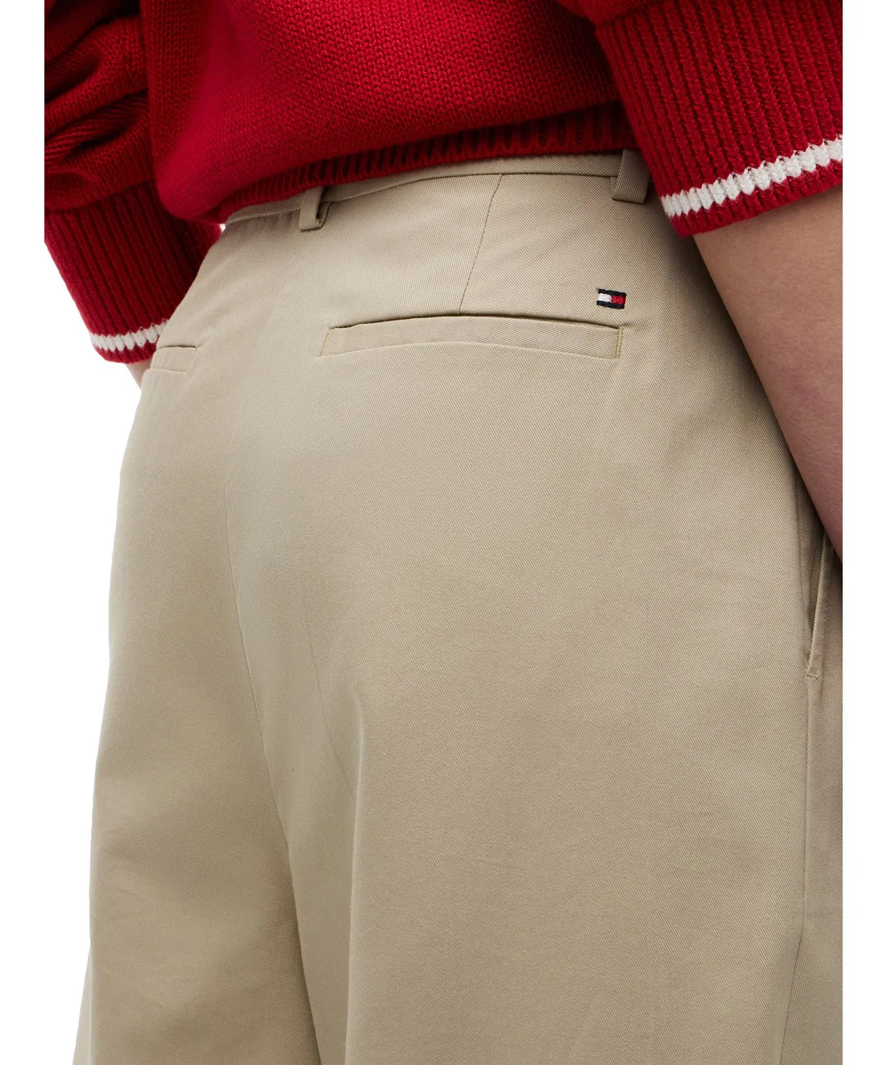 Чиносы расслабленного кроя Tommy Hilfiger из тенселя, мультиколор — фото 4