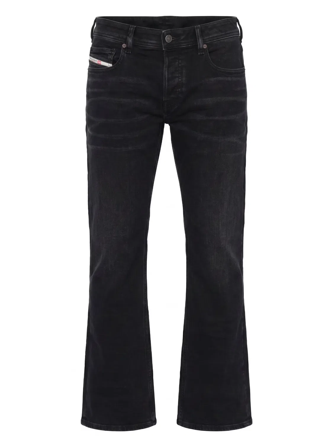 Джинсы Diesel Boot cut SLIM 2007 ZATINY-X из черного денима