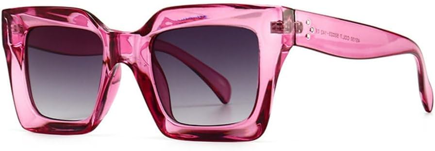 

Солнцезащитные очки LVTFCO Retro Cat Eye для женщин, модные сине-фиолетовые солнцезащитные очки для мужчин и женщин с защитой от УФ-излучения UV400, Purple Gray Gradient