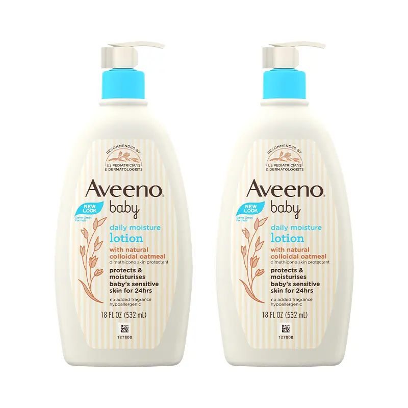 Детский увлажняющий лосьон для ежедневного применения Aveeno Baby Daily Moisture Lotion, 532 мл*2