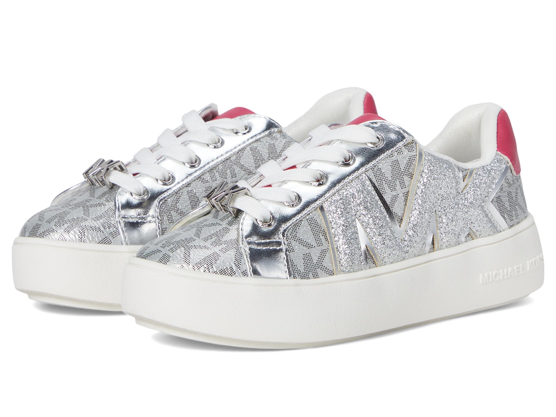 

Кроссовки MICHAEL Michael Kors Kids Jordana Airin, цвет Silver/Pink