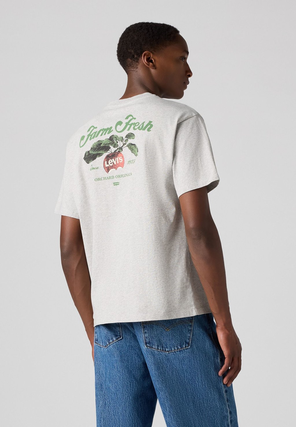 

Футболка с принтом VINTAGE FIT GRAPHIC TEE Levi's, пятнистый серый