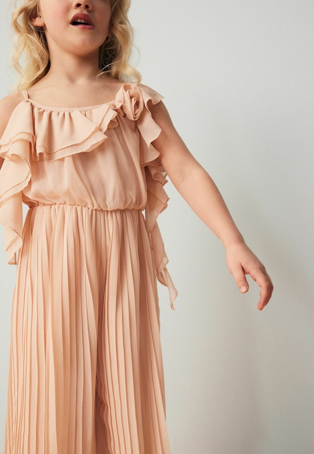 

Комбинезон Ruffle Regular Fit Next, розовый