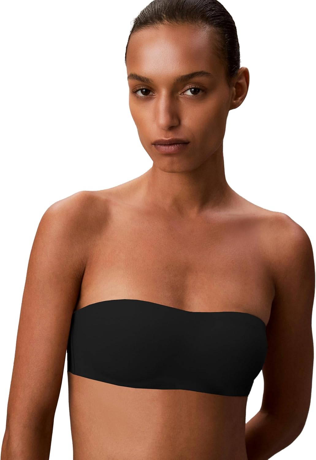 Бюстгальтер-бандо без бретелек Calvin Klein для женщин Perfectly Fit Adapt, Black — фото 2