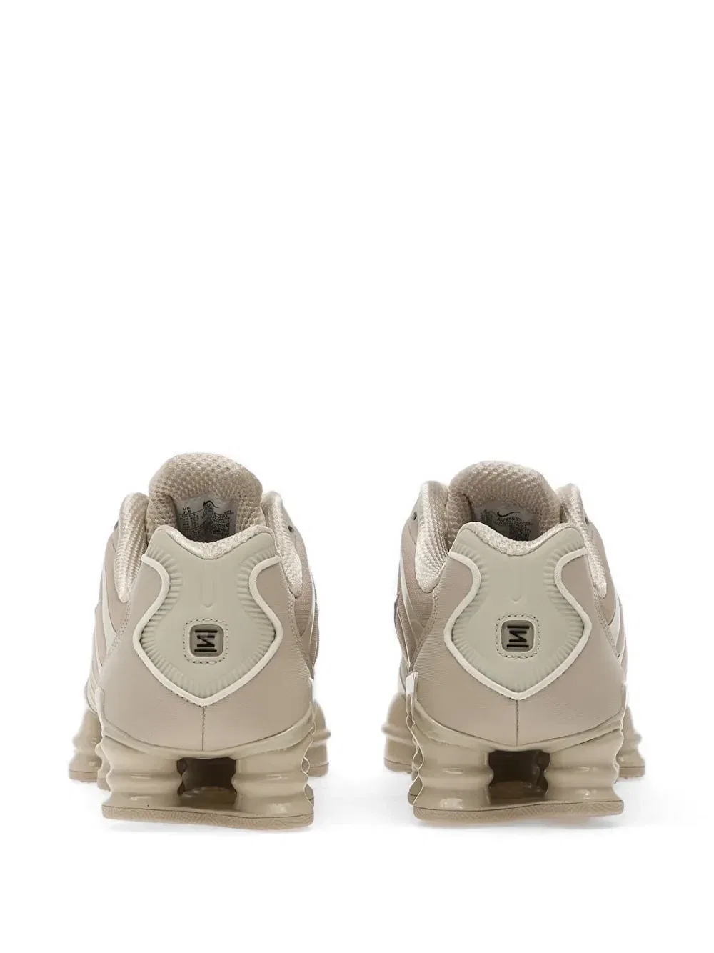 Кроссовки Shox TL Nike, бежевый — фото 3
