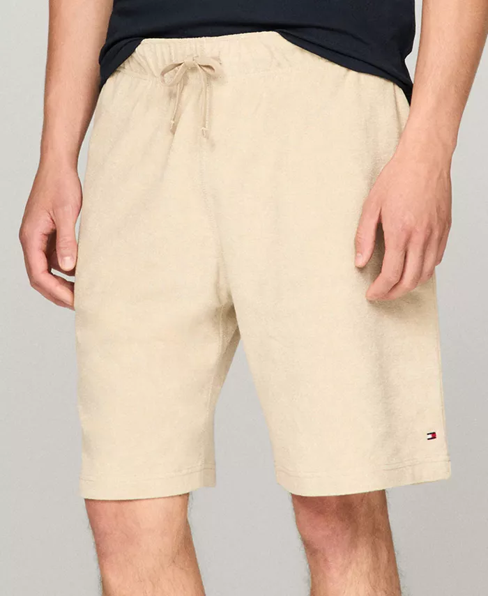 

Мужские шорты с кулиской и махровой тканью, длина 8-3/4" Tommy Hilfiger, желтый