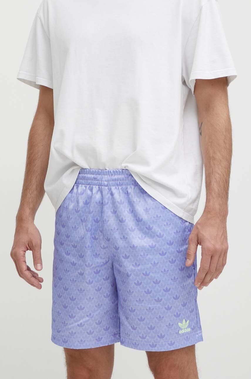 

Моно атласные шорты adidas Originals, фиолетовый