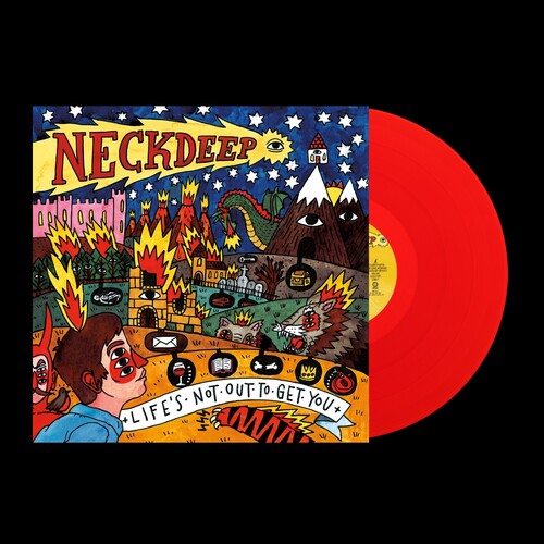 

Виниловая пластинка Neck Deep: Life's Not Out to Get You - Blood Red