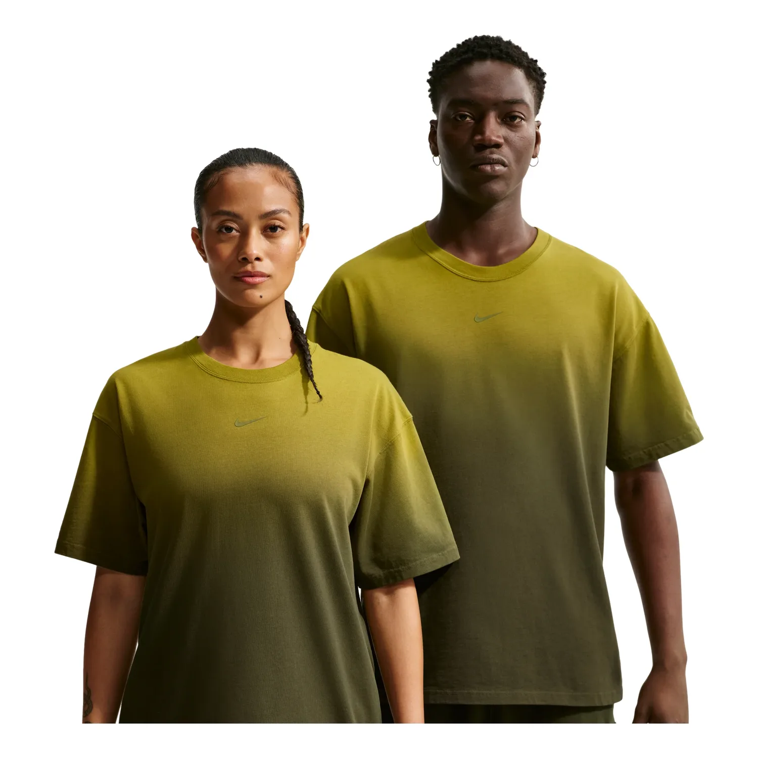 Футболка Nike NOCTA Fleece CS 'Moss Medium Olive', зеленый