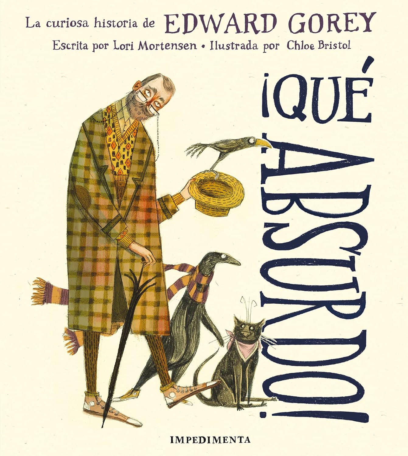 

¡Qué absurdo!: La curiosa historia de Edward Gorey (La Pequeña Impedimenta)