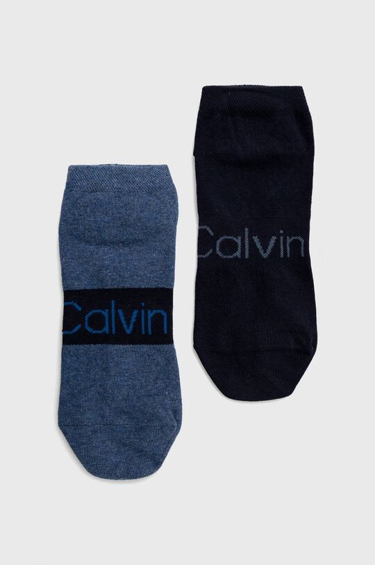 

Носки (2 пары) Calvin Klein, синий