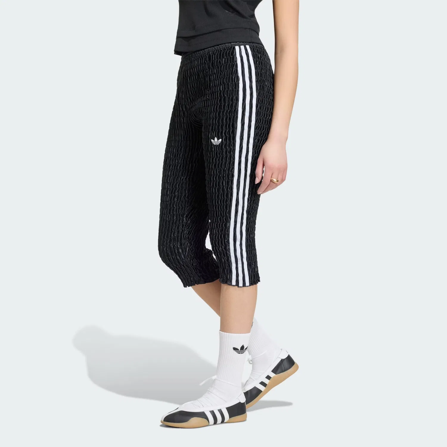 Леггинсы Adidas Originals облегающего кроя, черные