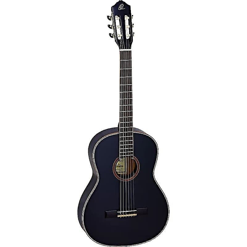 

Акустическая гитара Ortega Guitars Family Series Cedar Top Slim Neck Nylon String Guitar in Satin Black w/ Gig Bag & Vid