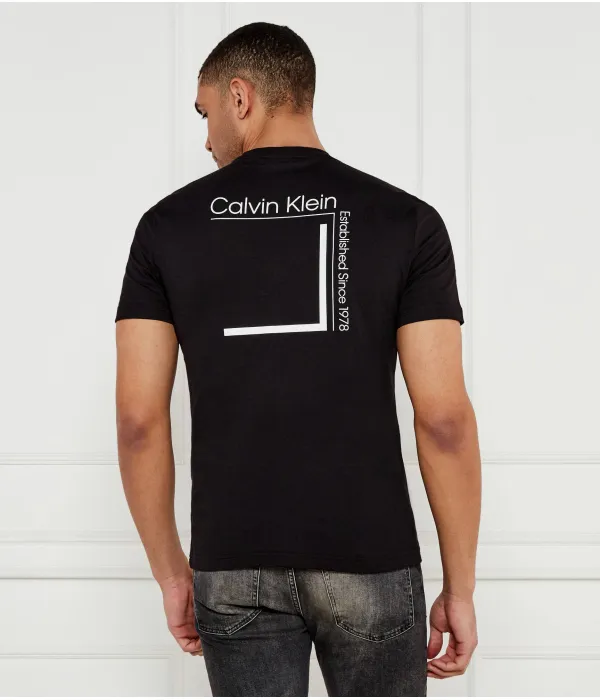 Футболка cp-linear Regular fit Calvin Klein, черный — фото 3