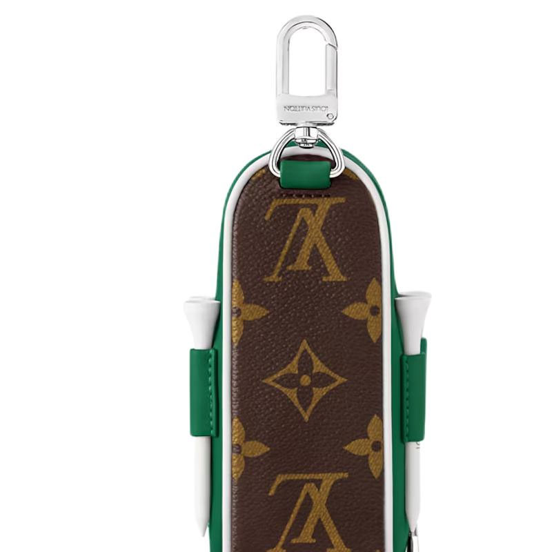 Аксессуар для сумки Louis Vuitton, коричневый/зеленый — фото 4