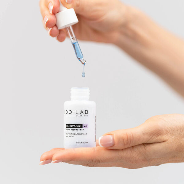 Сыворотка Ido Lab — Омолаживающая с пептидом меди, Renova cu+, 30 мл — фото 2