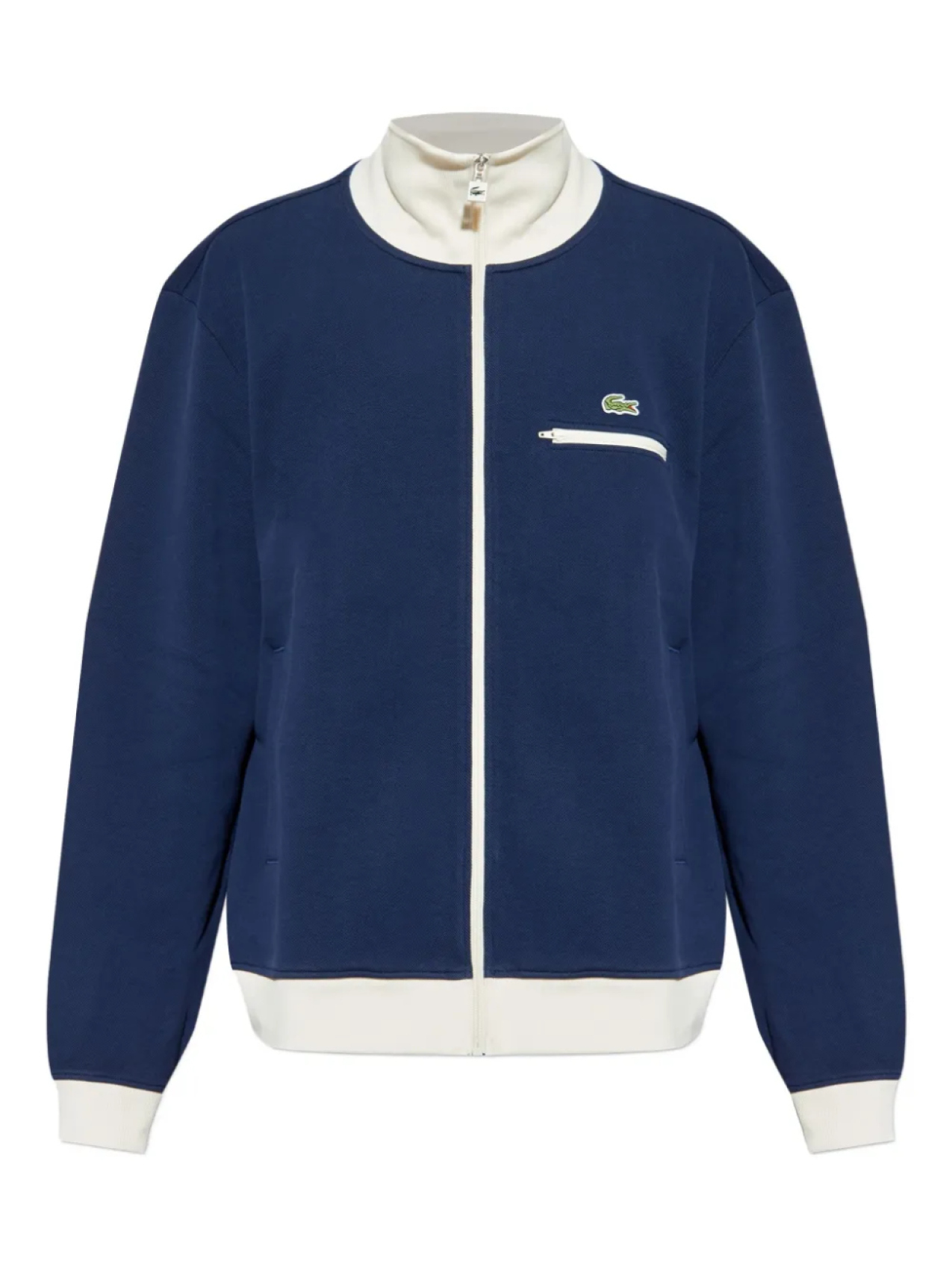 

Хлопковая толстовка Lacoste, синий