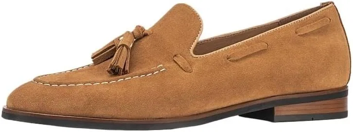Лоферы кожаные замшевые Refine Comfort Brown UOPYNE