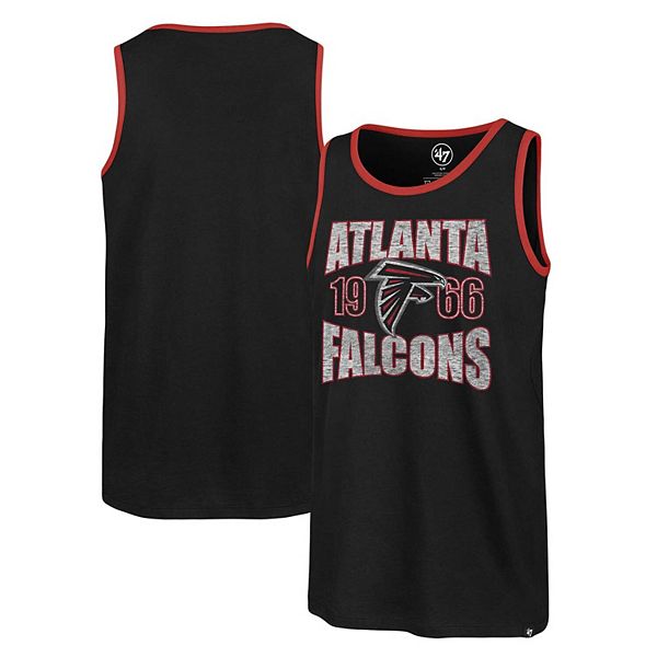 

Мужская футболка '47 Atlanta Falcons Upload Franklin черная Unbranded