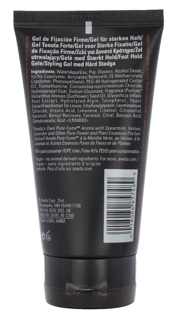Мужской гель для волос сильной фиксации «Pure-Formance» 150 мл от Aveda Aveda — фото 2