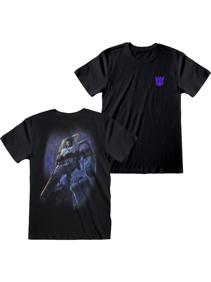 

Футболка All Hail Megatron T-Shirt черного цвета Transformers, Черный, Футболка All Hail Megatron T-Shirt черного цвета Transformers