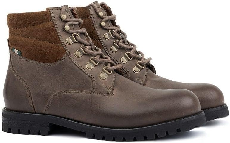 MILWAUKEE BOOT CO. Мужские водонепроницаемые сапоги Highland - кожаные сапоги с водонепроницаемым верхом из кожи и подошвой из EVA, Stone — фото 2