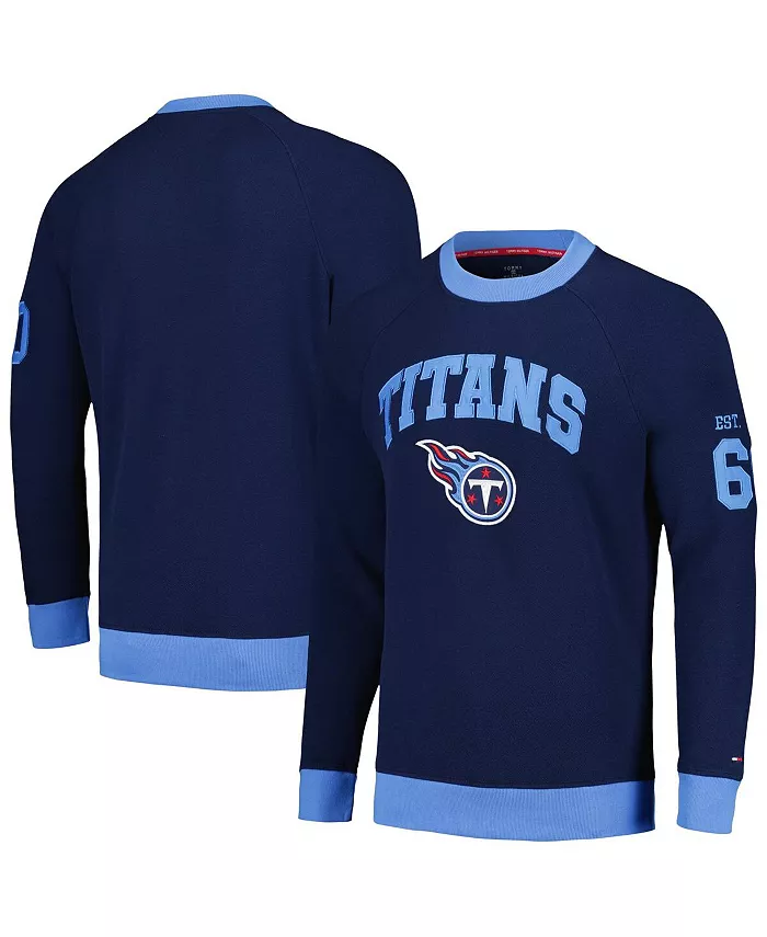 

Мужской трикотажный свитшот с регланным рукавом Tennessee Titans Reese в синем цвете Tommy Hilfiger